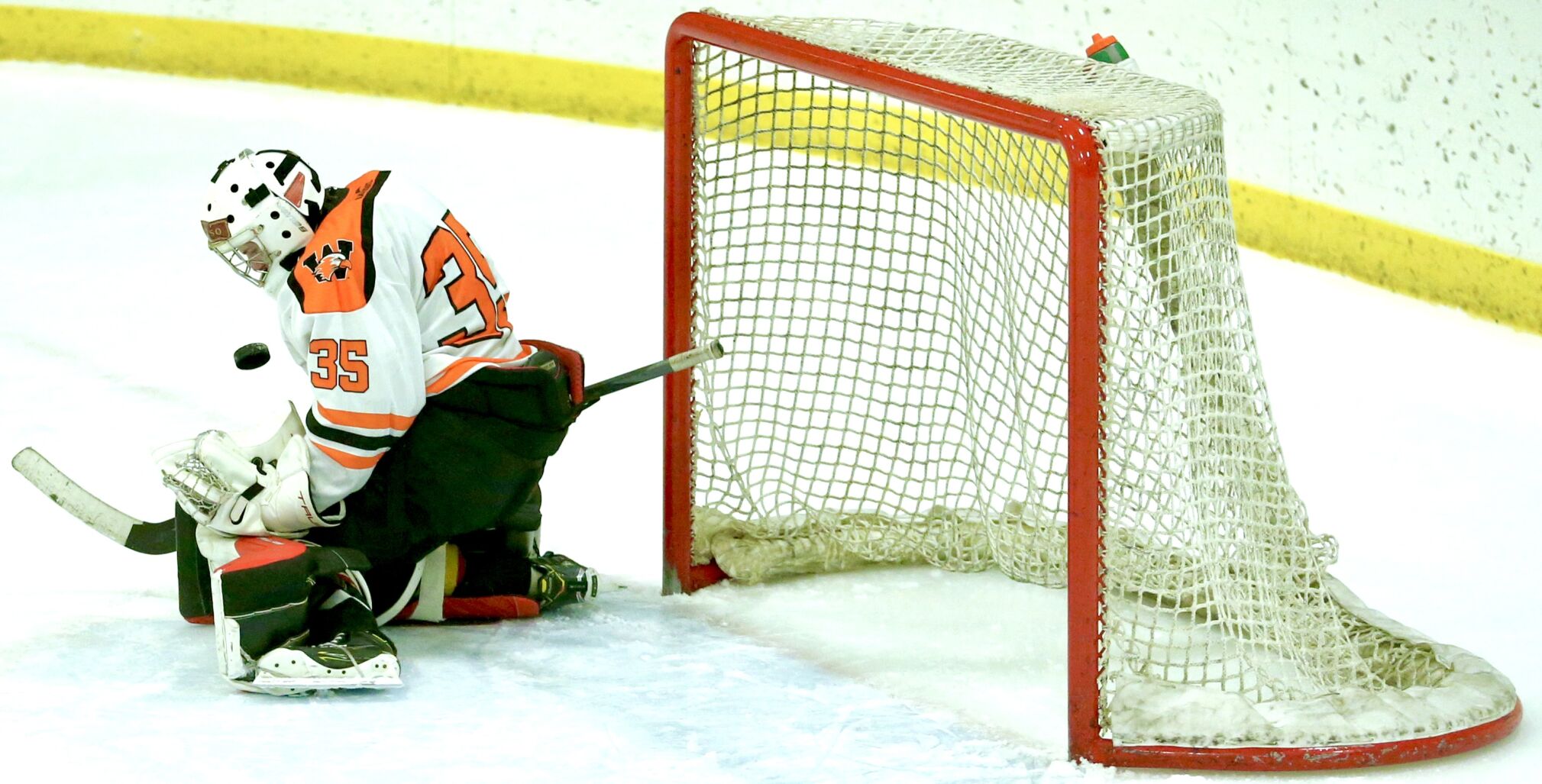 Michael Dubek in Goal